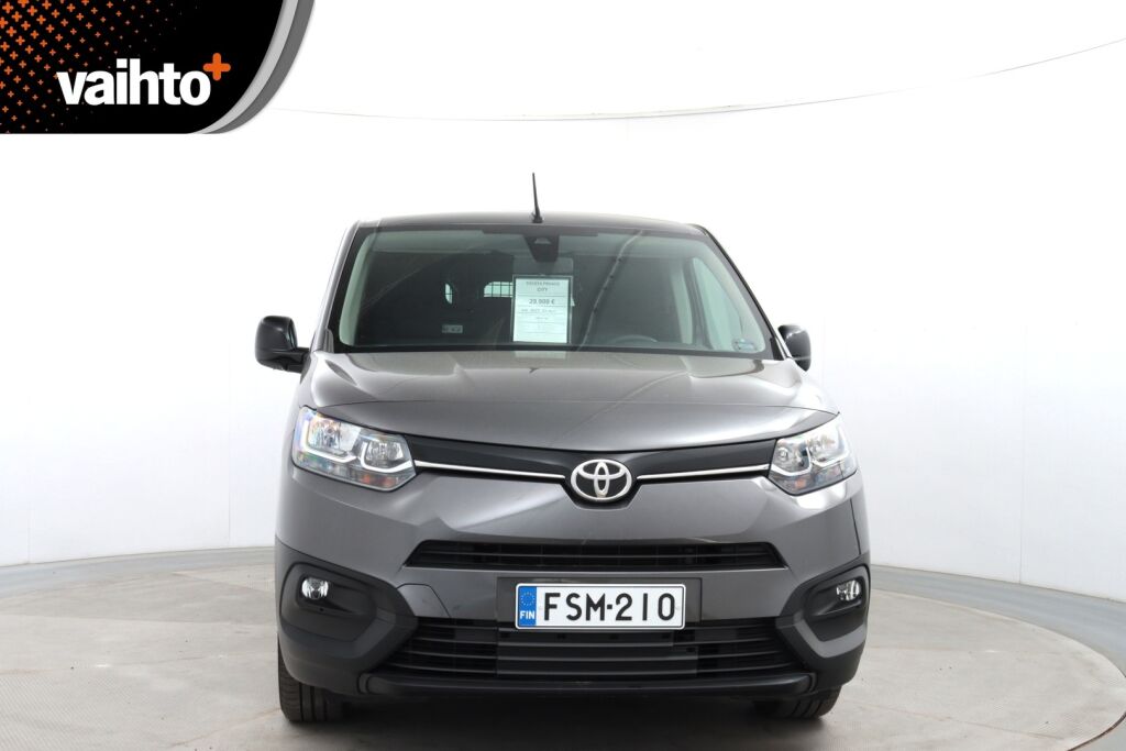Toyota Proace CITY 2023 Active L2 1,5D 130 Automaatti 5ov 2510 / ALV / Tehdastakuu / Suomiauto / Webasto / Vakkari / Lämpölasi / Metalliväri