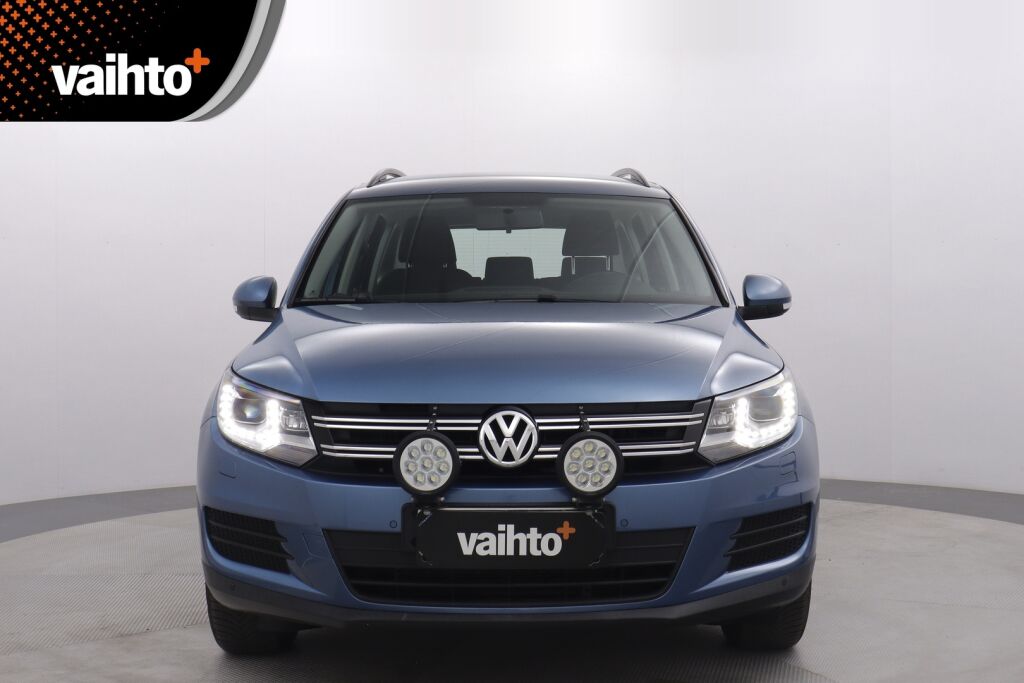 Volkswagen Tiguan 2014 Trend Limited 1,4 TSI 90 kW (122 hv) BMT / 2-om. Suomiauto / Exclusive-paketti / Webasto / Vetokoukku