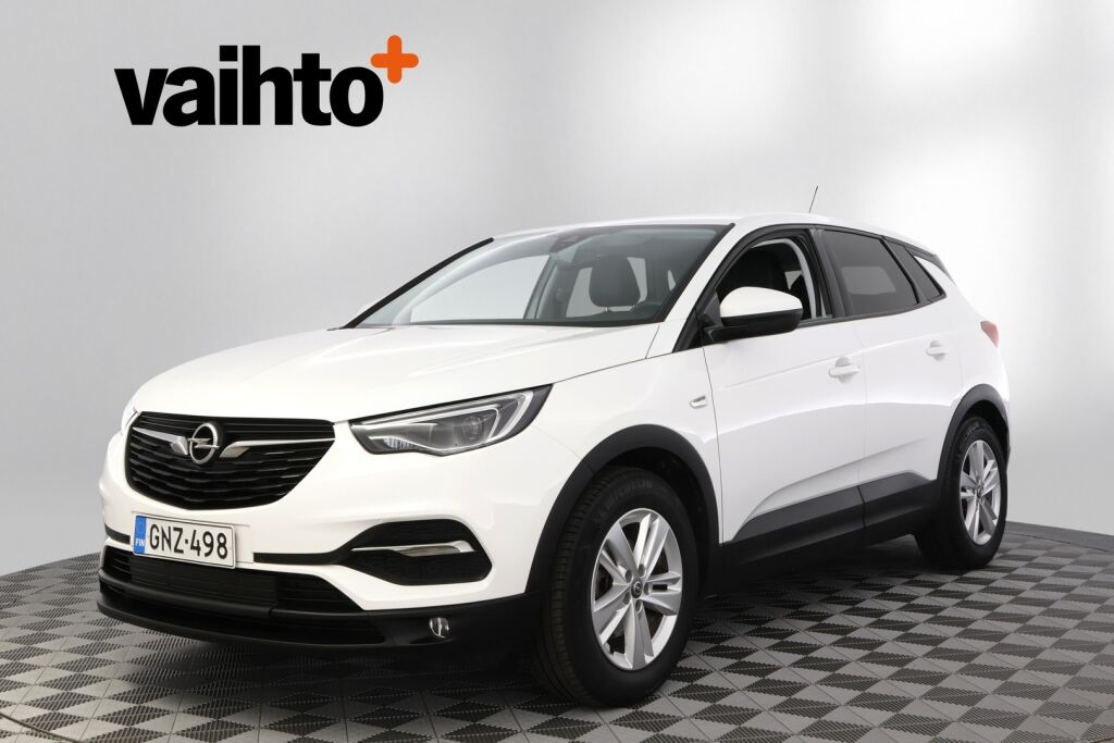 Opel Grandland X 2019 Comfort 130 Turbo A/T / Liikennemerkkien tunnistus / Kaistavahti / Jakopää tehty 2023 / Uusi tuulilasi
