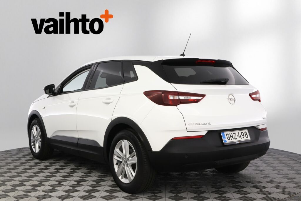 Opel Grandland X 2019 Comfort 130 Turbo A/T / Liikennemerkkien tunnistus / Kaistavahti / Jakopää tehty 2023 / Uusi tuulilasi