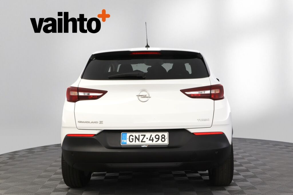 Opel Grandland X 2019 Comfort 130 Turbo A/T / Liikennemerkkien tunnistus / Kaistavahti / Jakopää tehty 2023 / Uusi tuulilasi
