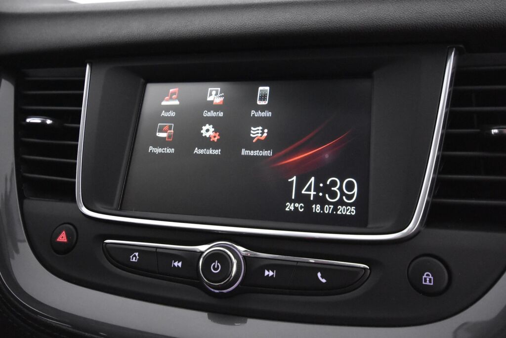 Opel Grandland X 2019 Comfort 130 Turbo A/T / Liikennemerkkien tunnistus / Kaistavahti / Jakopää tehty 2023 / Uusi tuulilasi