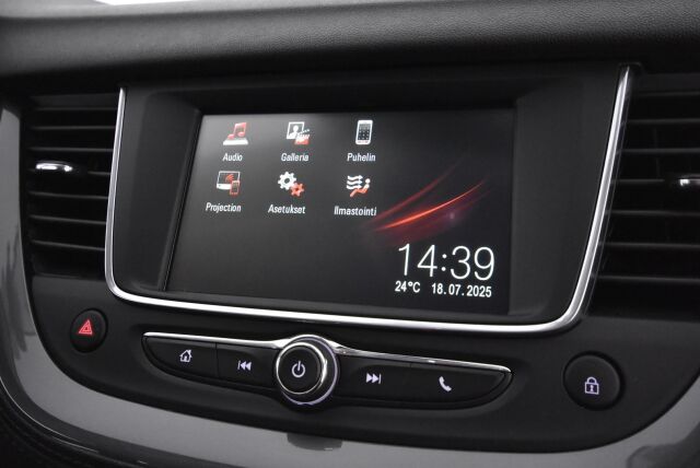 Opel Grandland X 2019 Comfort 130 Turbo A/T / Liikennemerkkien tunnistus / Kaistavahti / Jakopää tehty 2023 / Uusi tuulilasi