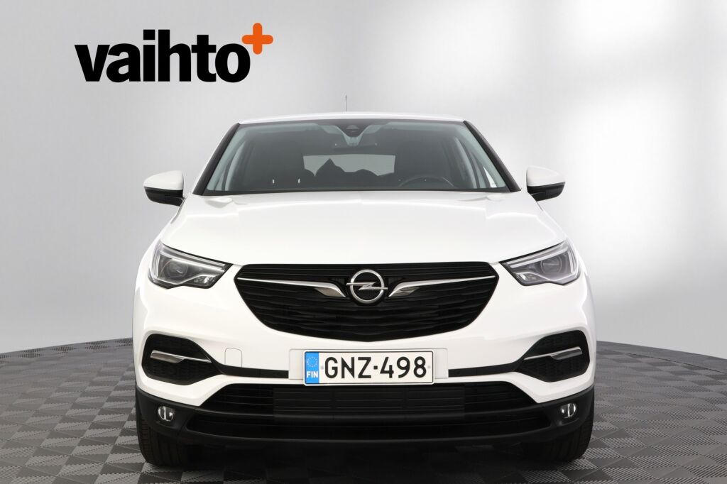 Opel Grandland X 2019 Comfort 130 Turbo A/T / Liikennemerkkien tunnistus / Kaistavahti / Jakopää tehty 2023 / Uusi tuulilasi