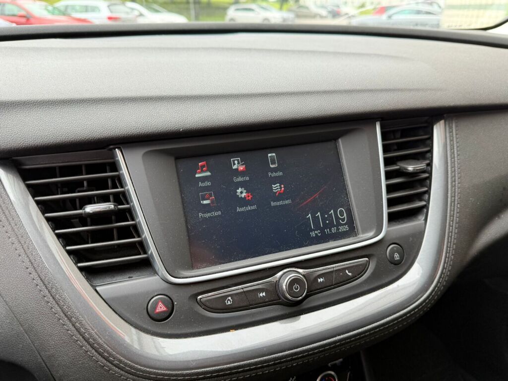 Opel Grandland X 2019 Comfort 130 Turbo A/T / Liikennemerkkien tunnistus / Kaistavahti / Jakopää tehty 2023 / Uusi tuulilasi