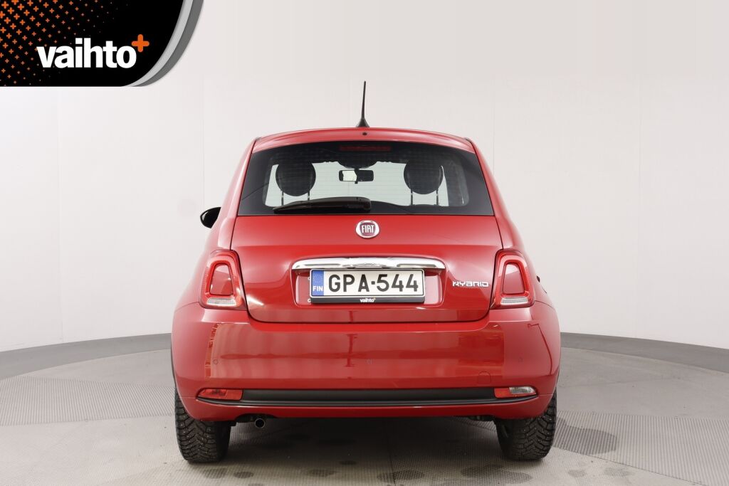 Fiat 500 2022 1.0 70hv Hybrid MT ITALIA / Pysäköintitutka / Lohko+sisäpistoke / CarPlay / Navigointi