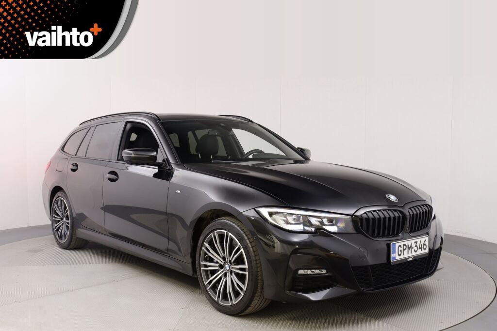 BMW 330 2021 G21 Touring 330e xDrive Business M Sport / Panoraama / Harman/kardon / 360 kamera / Vetokoukku / Muistipenkki