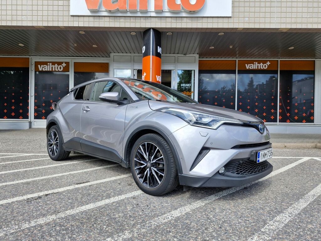 Toyota C-HR 2017 1,8 Hybrid Premium / JBL Audio / Kamera / Navi / Ratinlämmitin / Acc / Uudet kesärenkaat / Suomi auto / 2 omistajaa