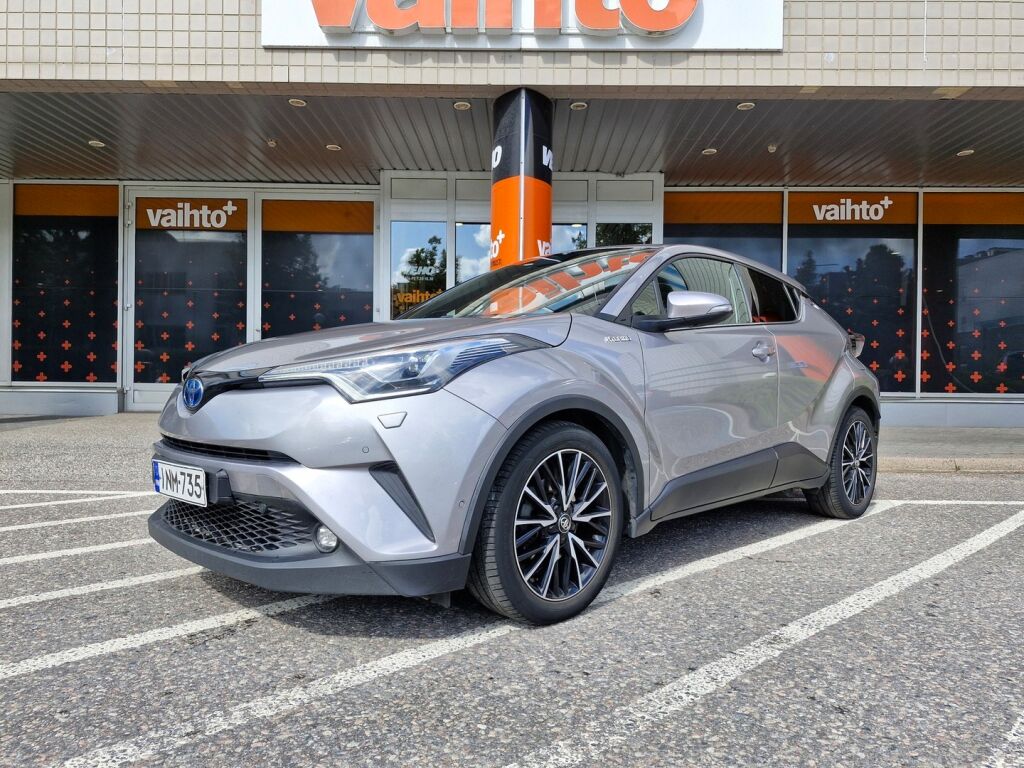 Toyota C-HR 2017 1,8 Hybrid Premium / JBL Audio / Kamera / Navi / Ratinlämmitin / Acc / Uudet kesärenkaat / Suomi auto / 2 omistajaa