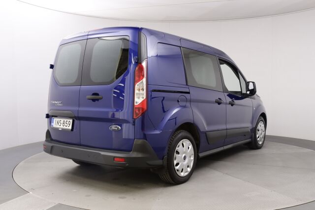 Ford Transit Connect 2017 200 1,5 TDCi 75 hv M5 Trend L1 / Polttoainekäyttöinen lämmitin / Läpijuostava / Kahdet renkaat / Huoltokirja