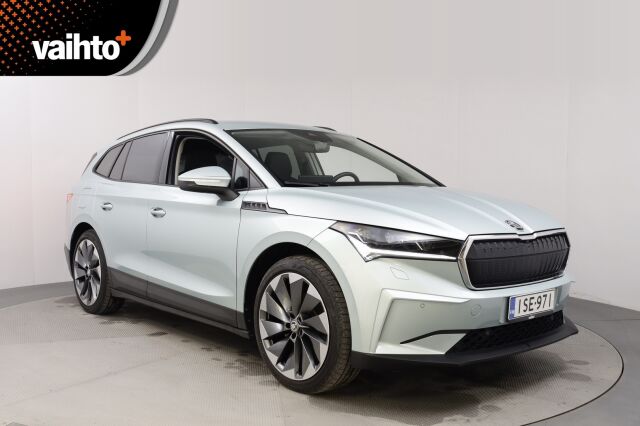 SKODA ENYAQ 2022 60 iV Suite- Design / Vetokoukku / Ilmalämpöpumppu / Adaptiivinen vakionopeudensäädin - RAHOITUS TÄHÄN AUTOON VAIN 3.99% - 