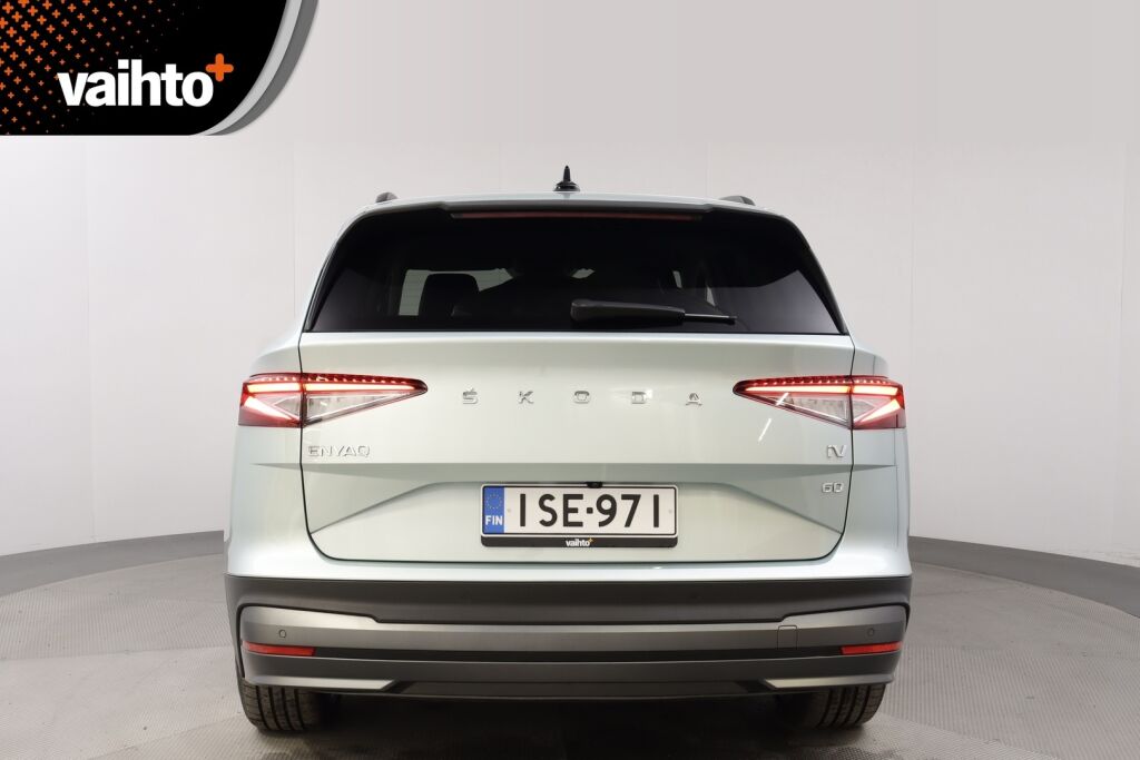 SKODA ENYAQ 2022 60 iV Suite- Design / Vetokoukku / Ilmalämpöpumppu / Adaptiivinen vakionopeudensäädin - RAHOITUS TÄHÄN AUTOON VAIN 3.99% - 