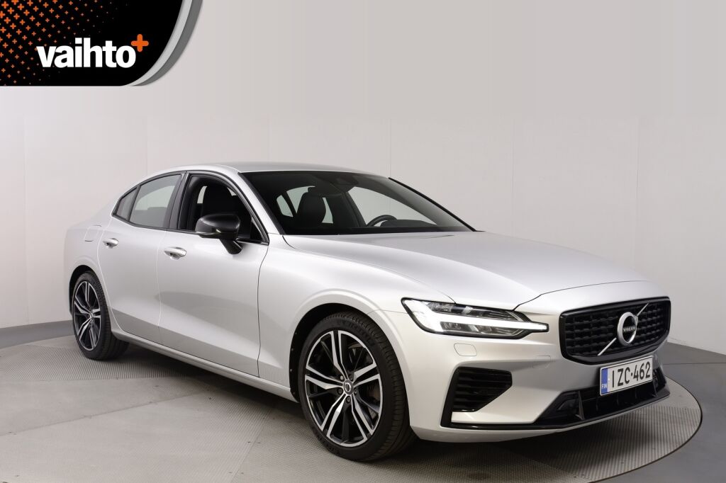 Volvo S60 2021 T8 TwE AWD Recharge Business R-Design aut / 1-Omisteinen / ACC / Blis / Voc / Webasto / Led-ajovalot
