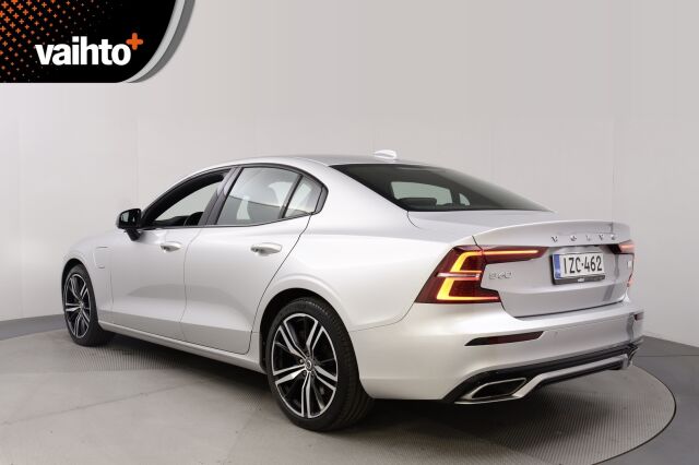 Volvo S60 2021 T8 TwE AWD Recharge Business R-Design aut / 1-Omisteinen / ACC / Blis / Voc / Webasto / Led-ajovalot