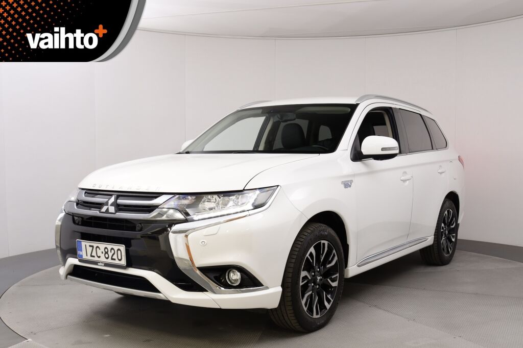 Mitsubishi Outlander PHEV 2017 Instyle Navi 4WD 5P / 360 kamera / Nahkaverhoilu / Navigointi / Sähkökontti