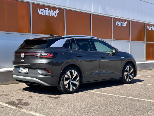 Volkswagen ID.4 2021 Pro Performance 150 kW, akku 77 kWh / 2-om. Suomiauto / ACC / Navi / Kamera / Vetokoukku