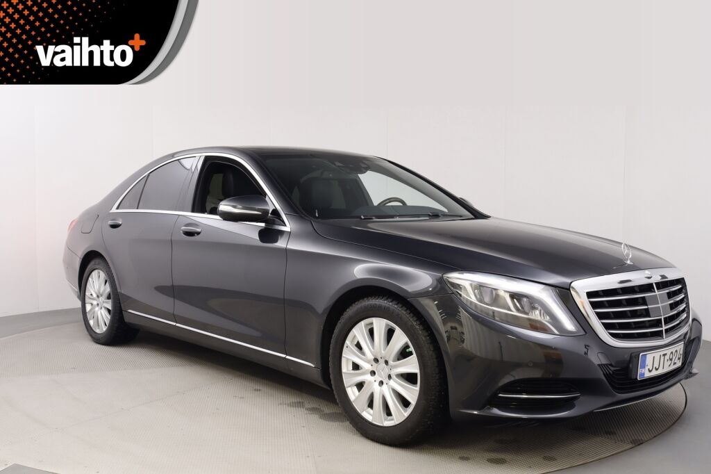 Mercedes-Benz S 2013 350 BlueTec / Webasto / Panorama / Ilma-alusta / Nahat muistilla / Comand /