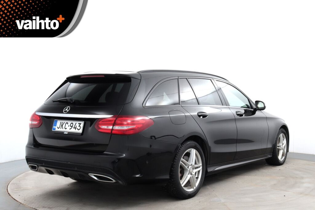 Mercedes-Benz C 2015 220 d T A AMG Premium Edition / Led HighPerformance / Airmatic / Adap.vakkari / Nahat / P.kamera / Merkkihuollettu / - RAHOITUS TÄHÄN AUTOON VAIN 3.99% - 