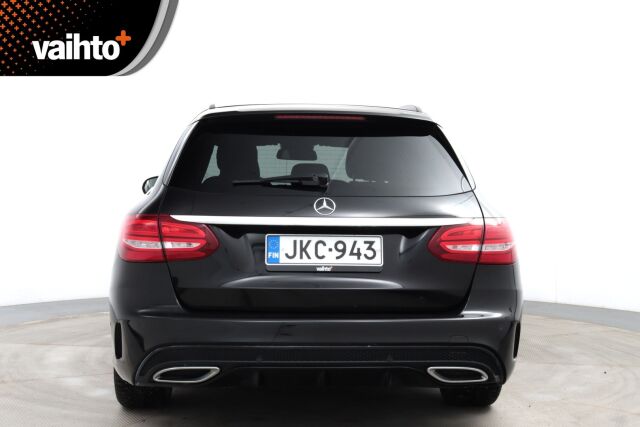 Mercedes-Benz C 2015 220 d T A AMG Premium Edition / Led HighPerformance / Airmatic / Adap.vakkari / Nahat / P.kamera / Merkkihuollettu / - RAHOITUS TÄHÄN AUTOON VAIN 3.99% - 