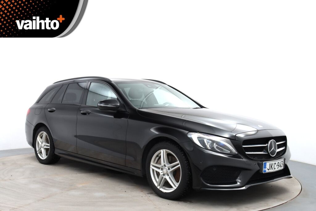 Mercedes-Benz C 2015 220 d T A AMG Premium Edition / Led HighPerformance / Airmatic / Adap.vakkari / Nahat / P.kamera / Merkkihuollettu / - RAHOITUS TÄHÄN AUTOON VAIN 3.99% - 