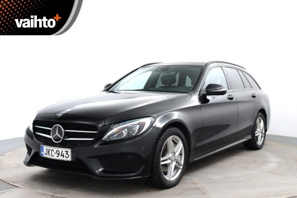 Mercedes-Benz C 2015 220 d T A AMG Premium Edition / Led HighPerformance / Airmatic / Adap.vakkari / Nahat / P.kamera / Merkkihuollettu / - RAHOITUS TÄHÄN AUTOON VAIN 3.99% - 