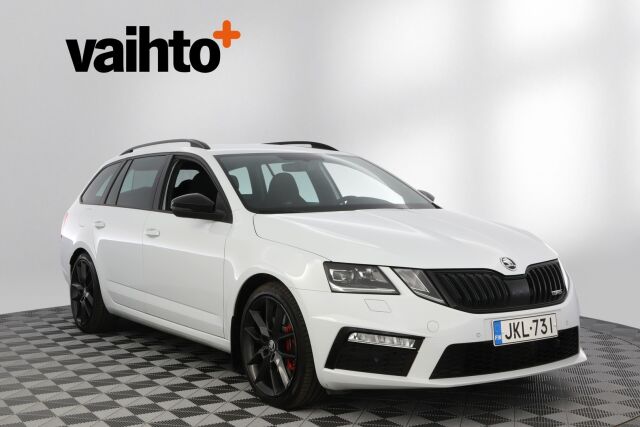 Skoda Octavia 2018 Combi 2,0 TSI RS DSG A / RS Challenge Pack / ACC / Blind Spot / Webasto / Lämmitettävä tuulilasi