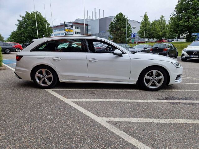 Audi A4 2019 Avant Business Advanced 40 TFSI 140 kW MHEV S tronic / Webasto / Koukku / Suomi-auto / LED valot