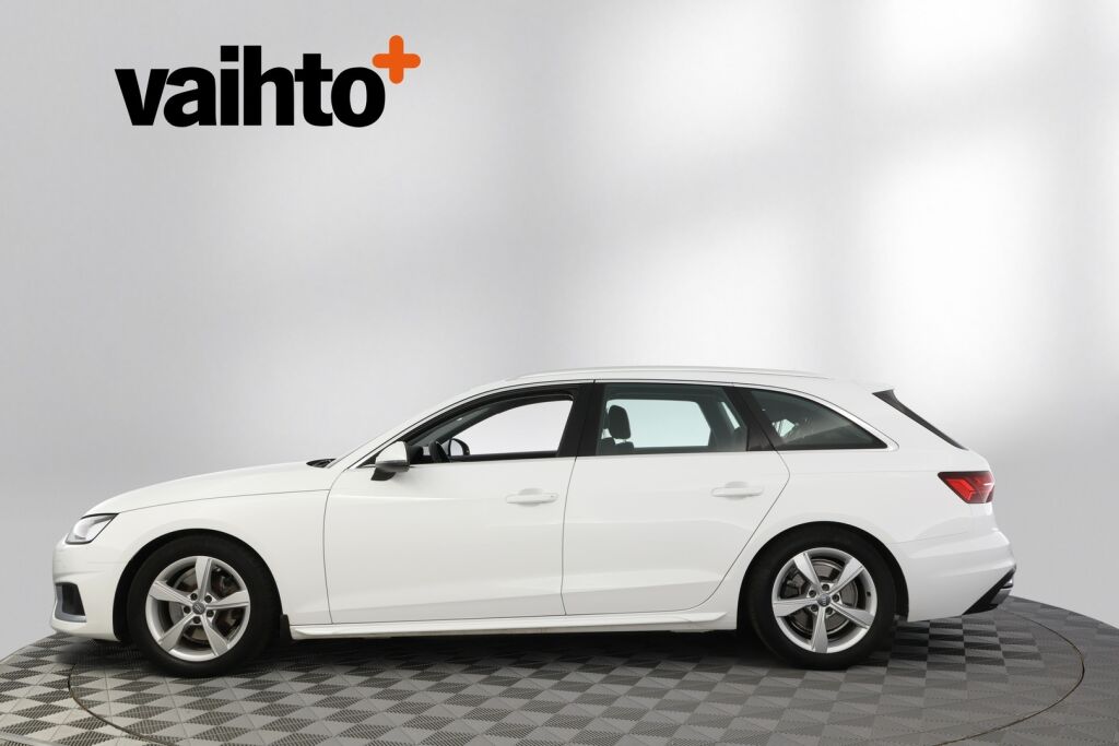 Audi A4 2019 Avant Business Advanced 40 TFSI 140 kW MHEV S tronic / Webasto / Koukku / Suomi-auto / LED valot