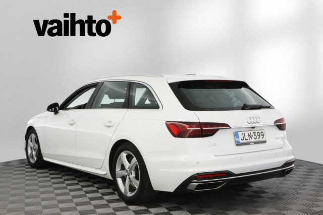 Audi A4 2019 Avant Business Advanced 40 TFSI 140 kW MHEV S tronic / Webasto / Koukku / Suomi-auto / LED valot