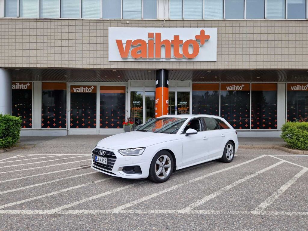 Audi A4 2019 Avant Business Advanced 40 TFSI 140 kW MHEV S tronic / Webasto / Koukku / Suomi-auto / LED valot