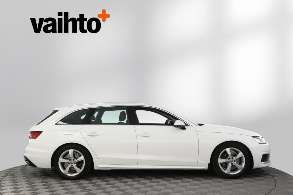 Audi A4 2019 Avant Business Advanced 40 TFSI 140 kW MHEV S tronic / Webasto / Koukku / Suomi-auto / LED valot