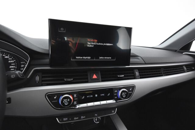Audi A4 2019 Avant Business Advanced 40 TFSI 140 kW MHEV S tronic / Webasto / Koukku / Suomi-auto / LED valot