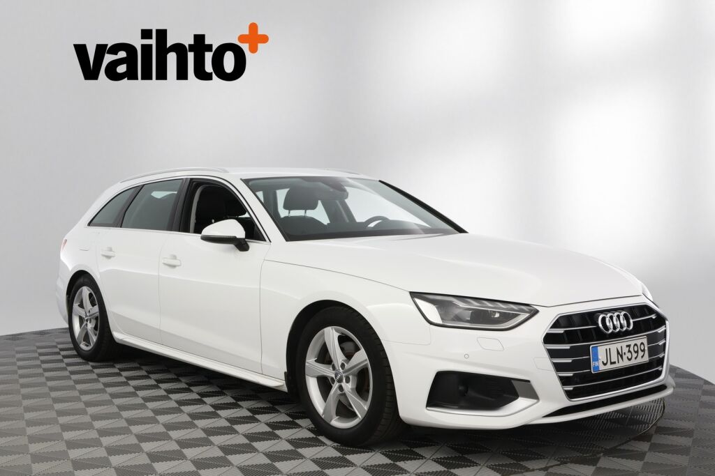 Audi A4 2019 Avant Business Advanced 40 TFSI 140 kW MHEV S tronic / Webasto / Koukku / Suomi-auto / LED valot