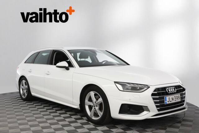 Audi A4 2019 Avant Business Advanced 40 TFSI 140 kW MHEV S tronic / Webasto / Koukku / Suomi-auto / LED valot