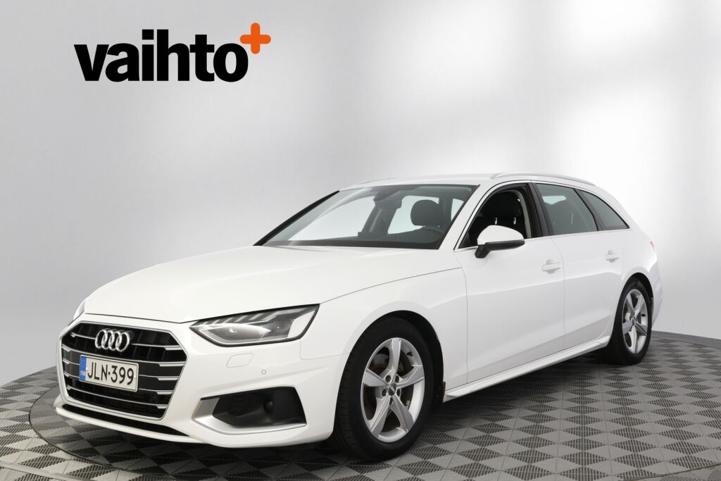 Audi A4 2019 Avant Business Advanced 40 TFSI 140 kW MHEV S tronic / Webasto / Koukku / Suomi-auto / LED valot