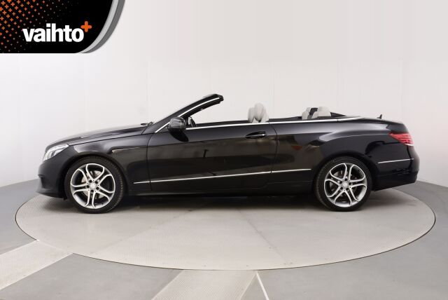 Mercedes-Benz E 2013 250 BE Cabriolet A / ILS / Harman Kardon / Nahkasisusta / Airscarf / Juuri huollettu