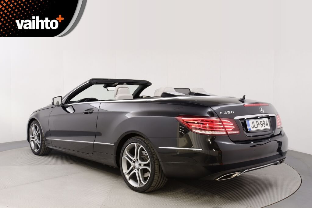 Mercedes-Benz E 2013 250 BE Cabriolet A / ILS / Harman Kardon / Nahkasisusta / Airscarf / Juuri huollettu