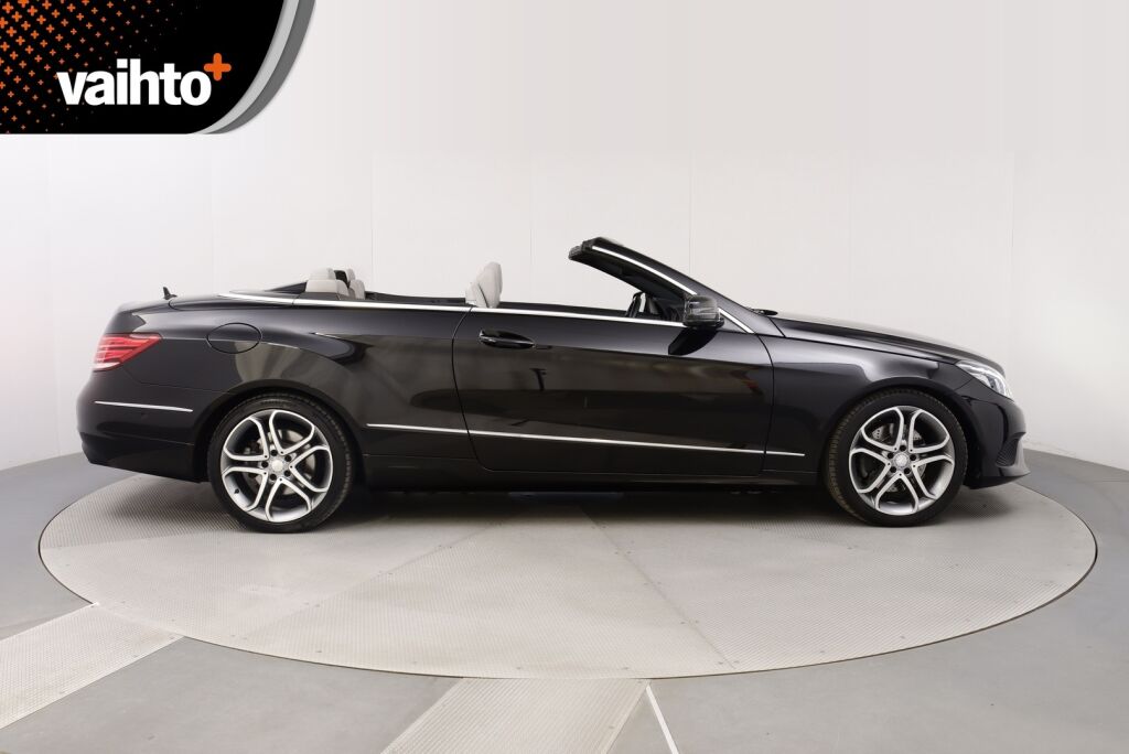 Mercedes-Benz E 2013 250 BE Cabriolet A / ILS / Harman Kardon / Nahkasisusta / Airscarf / Juuri huollettu