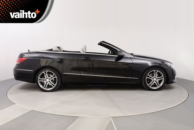 Mercedes-Benz E 2013 250 BE Cabriolet A / ILS / Harman Kardon / Nahkasisusta / Airscarf / Juuri huollettu