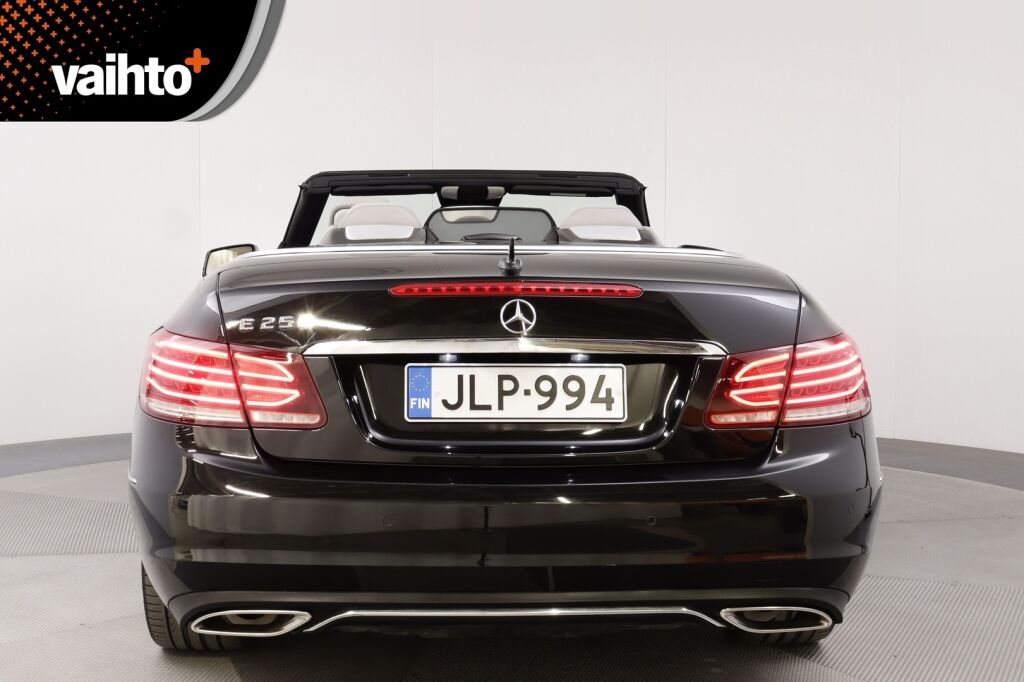 Mercedes-Benz E 2013 250 BE Cabriolet A / ILS / Harman Kardon / Nahkasisusta / Airscarf / Juuri huollettu