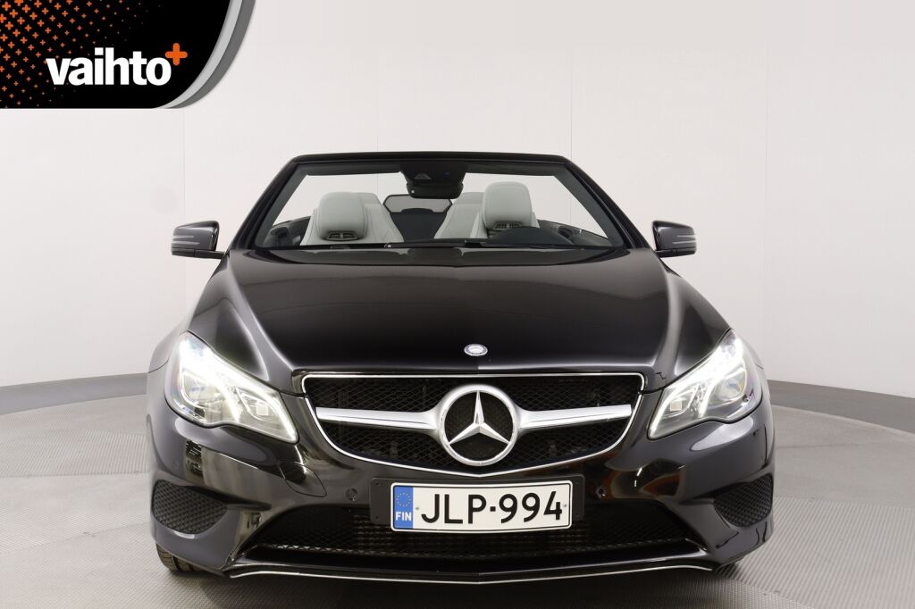 Mercedes-Benz E 2013 250 BE Cabriolet A / ILS / Harman Kardon / Nahkasisusta / Airscarf / Juuri huollettu
