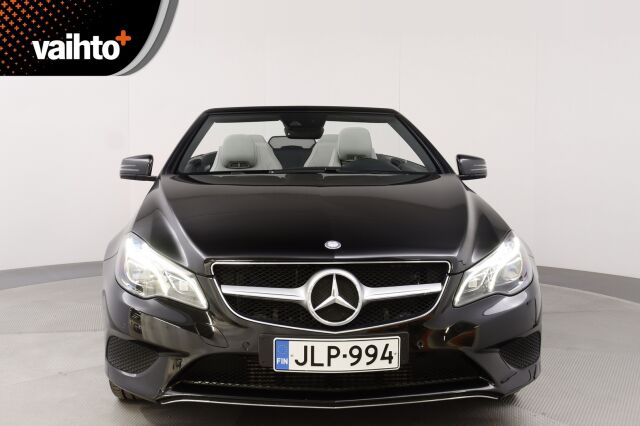 Mercedes-Benz E 2013 250 BE Cabriolet A / ILS / Harman Kardon / Nahkasisusta / Airscarf / Juuri huollettu