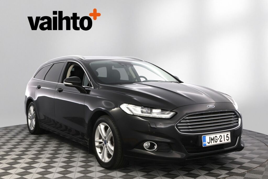 Ford Mondeo 2016 2,0 TDCi 150hv PowerShift Titanium Wagon / Led-valot / Keyless / ACC / Kaistavahti