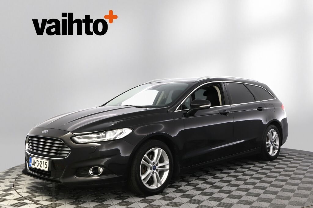 Ford Mondeo 2016 2,0 TDCi 150hv PowerShift Titanium Wagon / Led-valot / Keyless / ACC / Kaistavahti