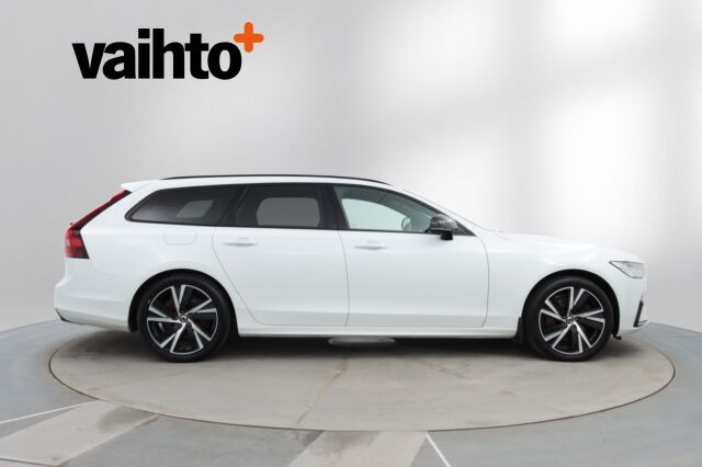 Volvo V90 2022 T6 AWD Long Range R-Design aut / Adapt.Vakkari / BLIS / Keyless Go / P.Kamera / Navi /