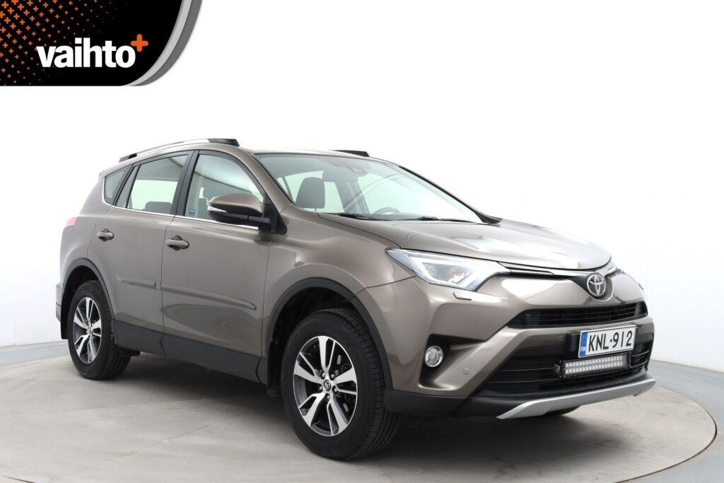 Toyota RAV4 2016 2,0 Valvematic AWD Active Multidrive S / Merkkihuollettu / Adap.vakkari / P.kamera / Koukku / Navi / Lohko /