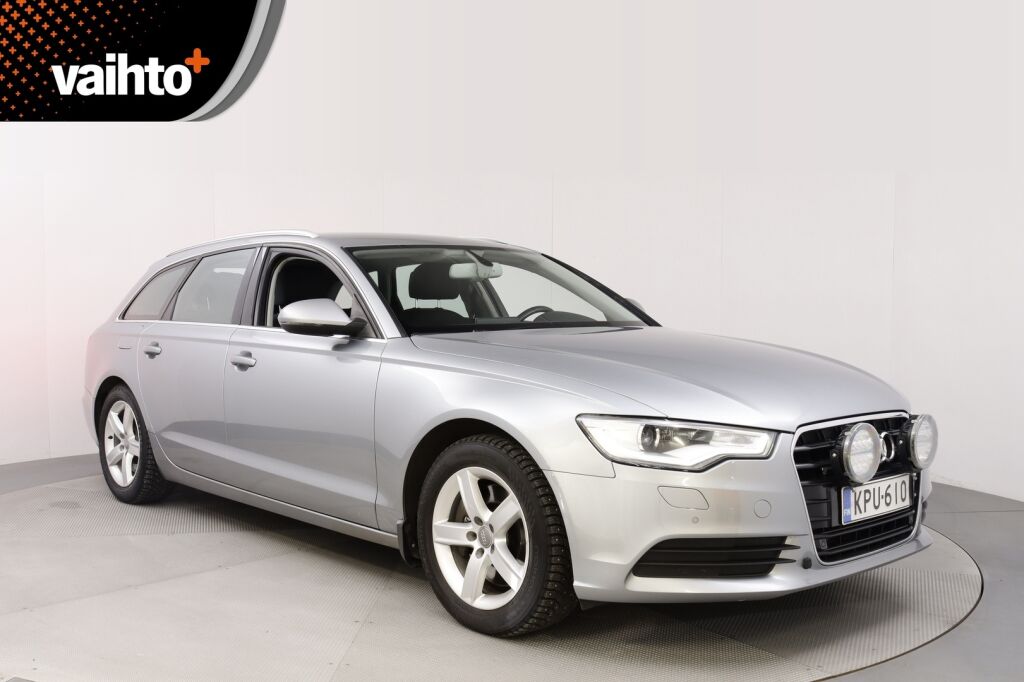 Audi A6 2011 Avant 3,0 V6 TDI 180 kW quattro S-tronic Start-Stop / Vetokoukku / Lohkolämmitin+sisäpistoke / Lisävalot / Uudet kesärenkaat