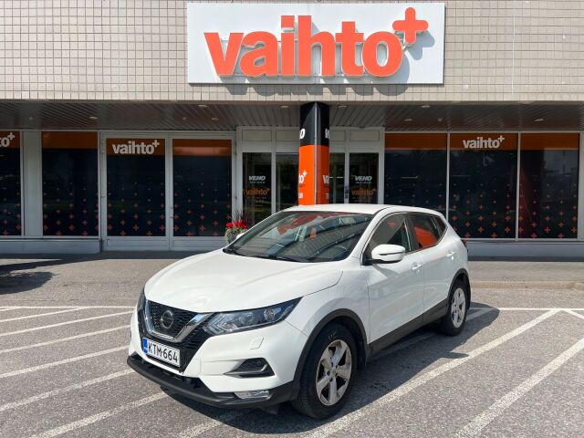 Nissan Qashqai 2019 DIG-T 140 Acenta 2WD 6M/T Safety Pack / Lohko / Kaistavahti / Tutkat / Vakionopeudensäädin / Merkkihuollettu suomiauto