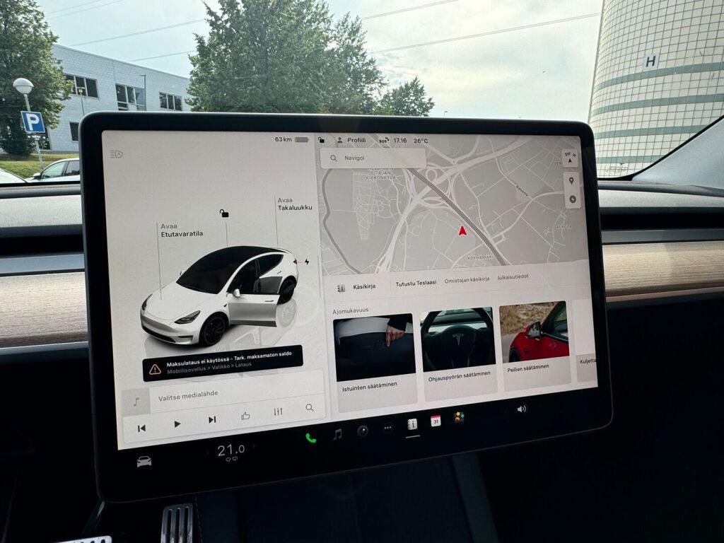 Tesla Model Y 2022 Performance / AMD Ryzen / Ilmalämpöpumppu / Premium audio / Kahdet renkaat vanteineen