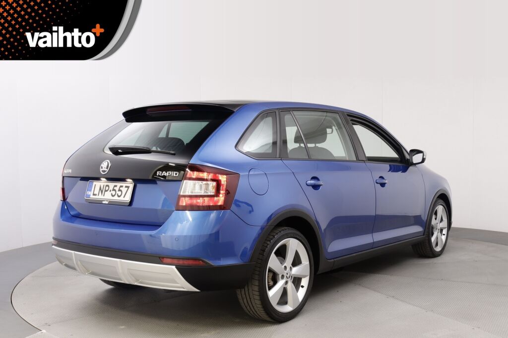 Skoda Rapid 2017 Spaceback 1,4 TSI ScoutLine DSG Autom. / Panorama / Suomiauto / Lohkolämmitin